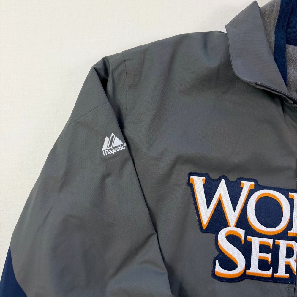 2010 World Series Jacket Mens XL MLB Majestic San Francisco Giants Dugout Issue - Picture 11 of 12